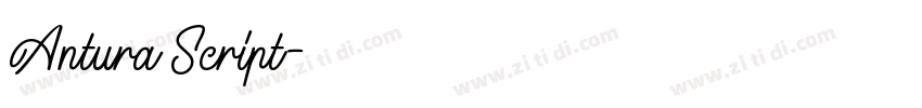Antura Script字体转换 Antura Script字体转换